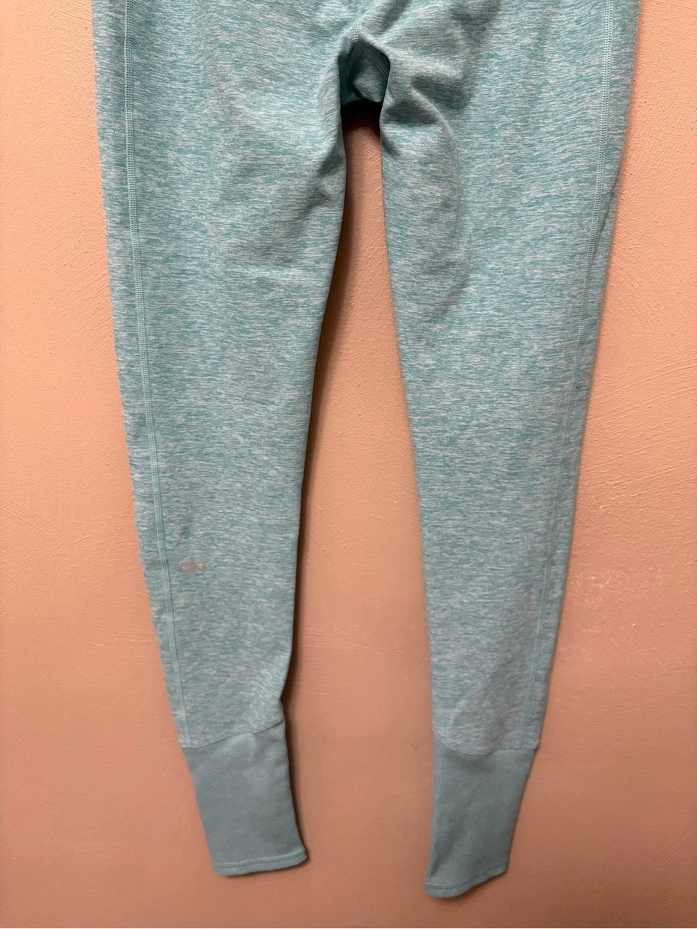 ALO High Waist Lounge Legging in Blue Quartz Heather Size Medium